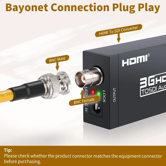 Alt view image 6 of 7 - 3G/6G/12G SDI Cable 50ft Belden 1694A BNC Cable 75 ohm for Camera for 3G-SDI/6G-SDI/4K/8K Video Recoder Converter,Precision SDI Video Cable