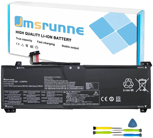 Main image of L23M4PK4 L23B4PK4 Laptop Battery Replacement for Lenovo LOQ 15AHP9 15ARP9 15IAX9 15IAX9I 15IRX9 Legion 5 15AKP10 15AHP10 15IAX10 15IRX10 Series L23D4PK4 L23L4PK4 SB11M64615