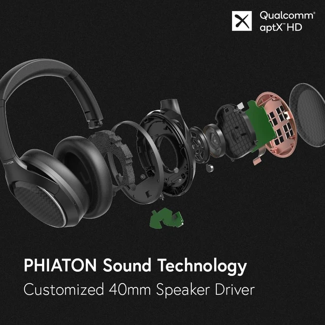 Alt view image 3 of 6 - 900 Legacy Plus Digital Hybrid Active Noise-Canceling Wireless Over-Ear Headphones
