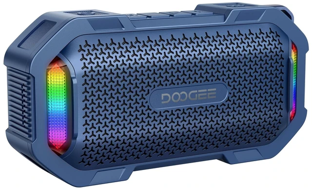 Main image of MagGrip Magnetic Portable Speaker with RGB Light, IP67 Waterproof 10H Playtime, 10W Loud Stereo TWS Pairing, Bluetooth 5.3 Wireless Speakers for Shower Outdoor Camping Hiking Golf Cart -Blue