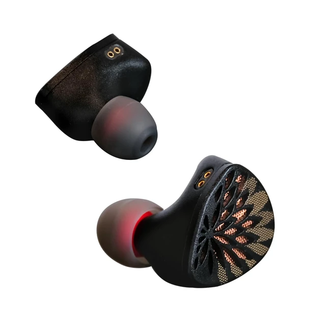 Alt view image 2 of 7 - TANGZU YuXuanJi inEar Monitor IEM, Wired Earphones with 10mm TPLX Topology Dynamic Driver, Zinc Alloy Housing, 0.78mm 2Pin Detachable Cable, Black TypeC Plug with Microphone