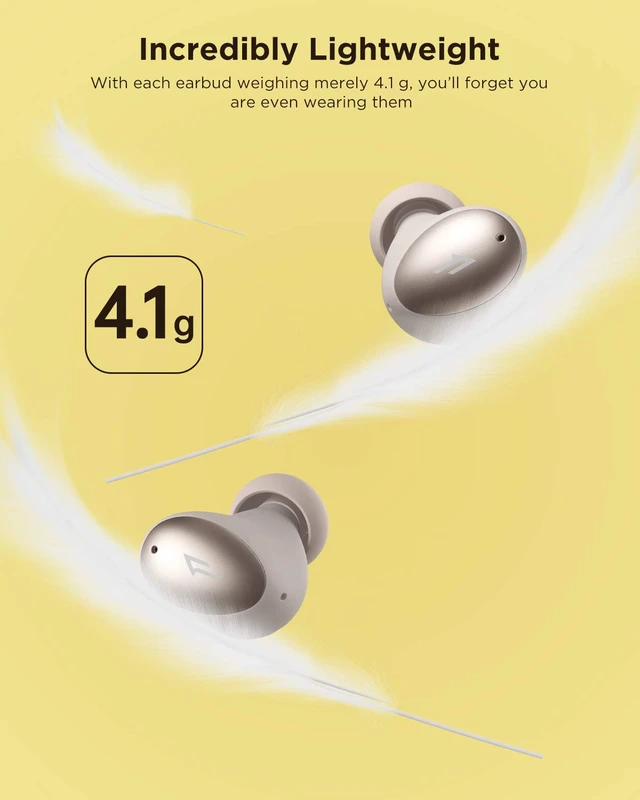Alt view image 2 of 7 - Colorbuds Wireless Earbuds Bluetooth 5.0 Headphone with Fast Charging, 22HUSB C, IPX5 Waterproof Stereo in-Ear Earphones CVC8.0 Build-in Dual Mic ENC Auto Play/Pause for Work Home Office Sport