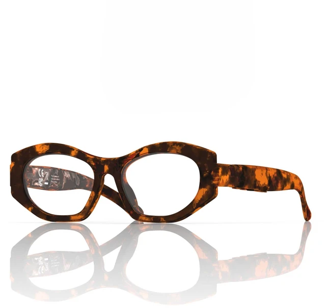 Main image of Smart Bluetooth Glasses Tortoiseshell Smart Glasses with Bluetooth Audio Built in Speaker Mic, Blue Light Clear Lens