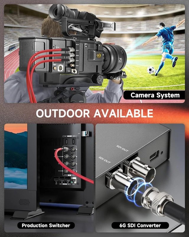 Alt view image 5 of 7 - SDI Cable 50ft HD-SDI 3G-SDI 6G-SDI Belden 1694A BNC to BNC Digital Video Cable, High-Speed Signal Transmission, Low Loss for Broadcast, Studio, Surveillance & HD Video Systems