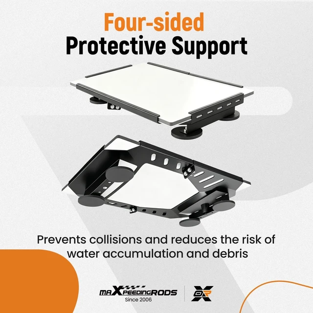 Alt view image 2 of 7 - for Starlink Standard 4/4X Gen 3 Magnetic Car Roof Mount Magnetic Base, Flat Magnet Mounting Kit with Full Edge Rubber Protection for RV Van Boat Truck