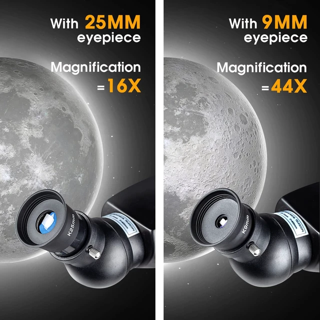 Alt view image 2 of 6 - Telescope 70 mm Aperture 400 mm Refractor Astronomical Portable Telescope for Adults Beginners with Tripod Phone Adaptere Carrying Bag and Wireless Remote