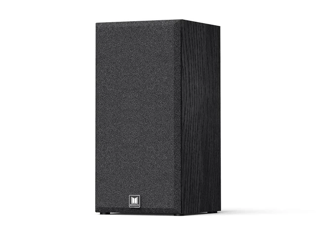Alt view image 2 of 6 - Monolith B4 Bookshelf Speaker (Each) Powerful Woofers, Punchy Bass, High Performance Audio, for Home Theater System - Audition Series
