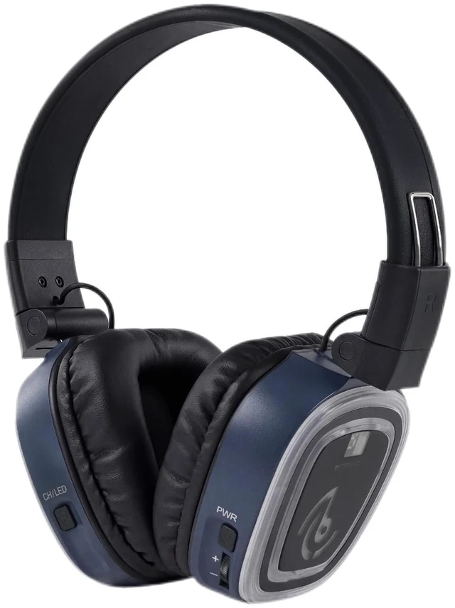 Main image of TA004S Wireless Silent Disco Headphones, Silent Party Headsets for PC, Cell Phones, iPad, Mixer, HIFI Stereo,6 LED Channels, Support Wireless Connect, Comfort Fit