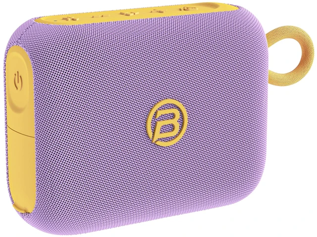 Main image of Rove Go 5 Portable Bluetooth Speaker, Powerful Bass Boost, Compact with Strap, 24H Battery, Multi-Speaker Pairing, IP67 Waterproof & Dustproof for Camping, Beach & Pool, Purple