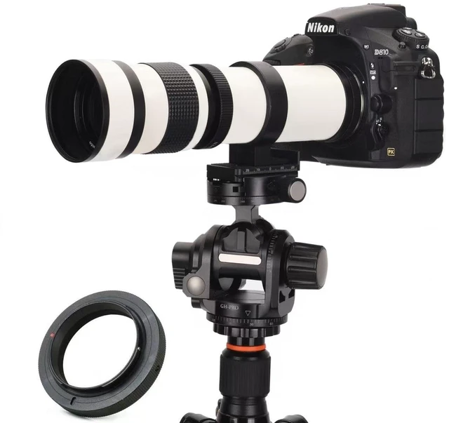 Main image of 420-800mm f/8.3 Telephoto Zoom Lens EF/EF-S Mount for Canon EOS Rebel T7i/T7/T8i/T6i/T5/T3i/T2i/XSi/SL3/SL2 4000D 2000D 90D/80D/77D