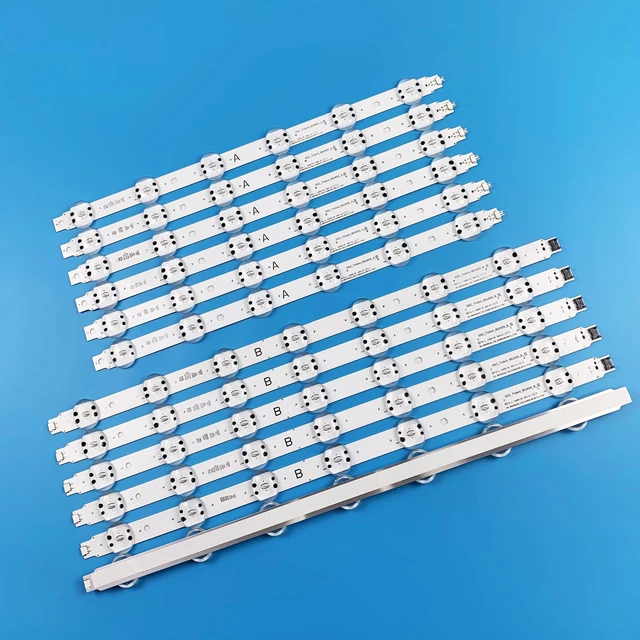 Alt view image 2 of 6 - 12 Pieces LED Backlight Strips for LG 86'' TV 86UK6570PUB 86UN8570PUC 86UN8570AUD 86UM8070PUA 86UM8070AUB SVL860A03A SVL860A03B SSC_Trident_86UK65_A_S
