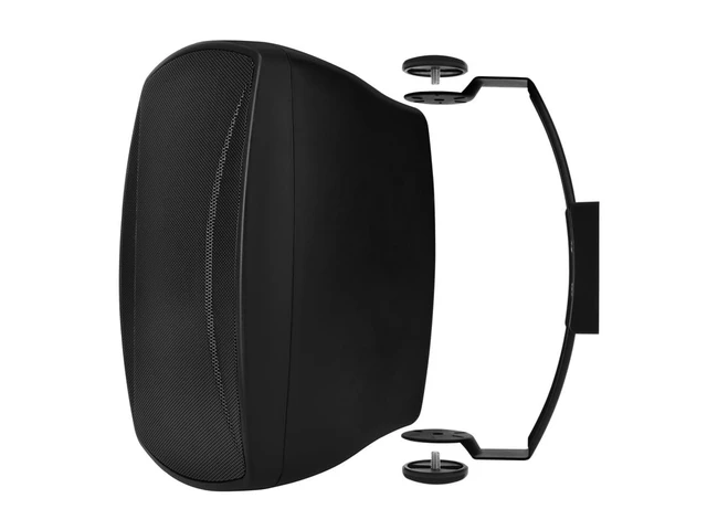 Alt view image 3 of 6 - WS-7B-52-B 5.25in. Weatherproof 2-Way 70V Indoor/Outdoor Speaker for Use in Whole Home Audio Systems, Restaurants, Bars, Retail Stores, Patio, Poolside, Garage, Black (Each)