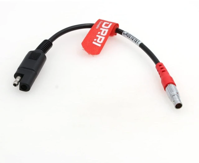 Main image of Hemisphere S631 S321+ S321 Power Cable for GNSS Receiver to 12V Base Battery Kit