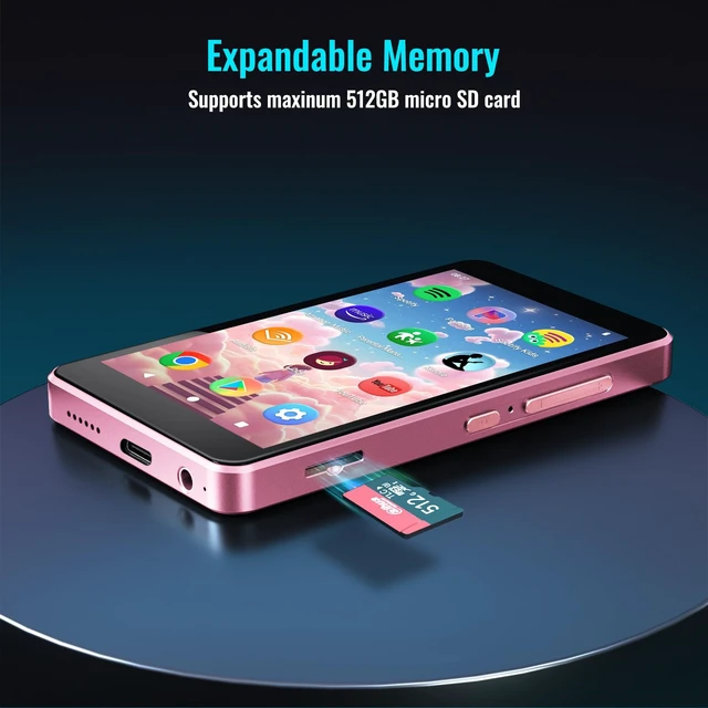 Alt view image 7 of 7 - MP3 Player for Kids with Spotify, Parental Controls, Android 14 Play Store, Spotify Kids, Audible, Music, Libby, Eye-Friendly Night Mode, Up to 512GB, Updated M4S
