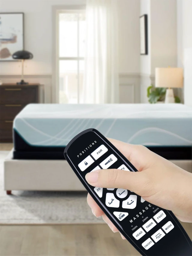 Alt view image 4 of 6 - RF.27.19.02 Replacement Remote Control fits Ghost Bed Adjustabled Bed, Okin Model RF.27.19.02 Remote, for Fromann, ASONLY, ESHINE