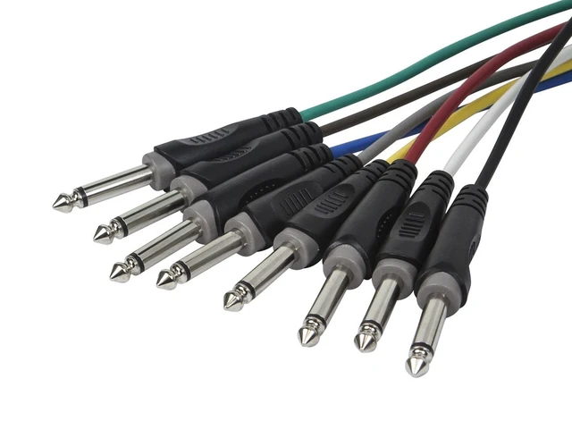 Alt view image 4 of 4 - 8-Channel 1/4-Inch TS Male to RCA Male Snake Cable - 20 Feet, 26AWG, 8 Balanced Mono and Unbalanced Stereo Lines