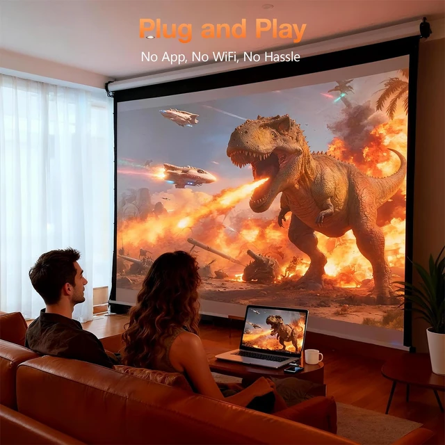 Alt view image 6 of 6 - Wireless HDMI Receiver, 656FT/200M Long Range, 5.8G, 4K Decode 1080P HD Output