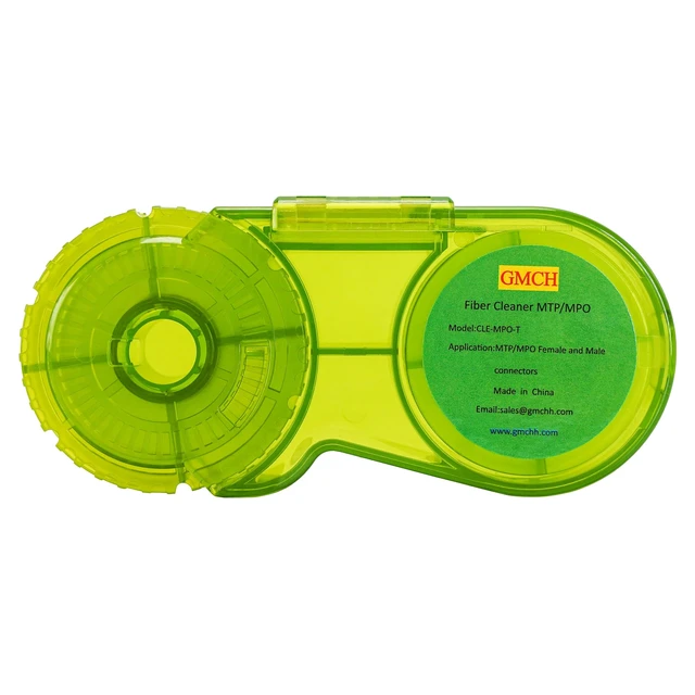 Main image of MPO MTP Male Female Connector New Cassette Fiber Cleaning kit Fiber Optic Cleaning Box for MPO MTP Male with PINS 2.5mm SC 1.25mm LC MDC CS connectors with 500+ Cleans Factory Directly 2026