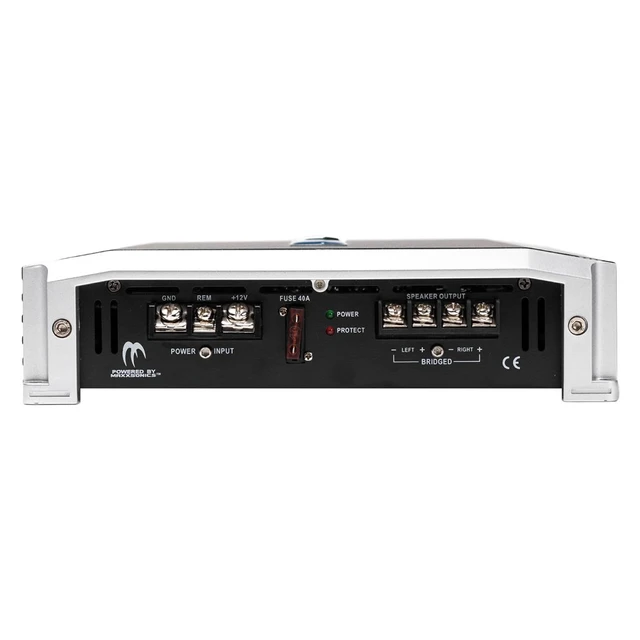 Alt view image 4 of 7 - TA-1255.2 1200 Watts TA Two Channel Car Audio Amplifier, Black