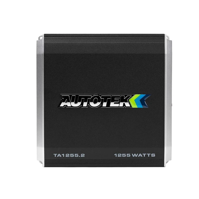 Alt view image 5 of 7 - TA-1255.2 1200 Watts TA Two Channel Car Audio Amplifier, Black
