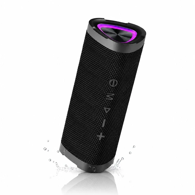 Main image of Bluetooth Speaker, TWS Pairing Portable Bluetooth Speaker Colorful RGB Lights
