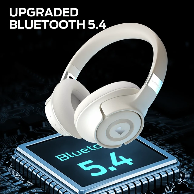 Alt view image 5 of 7 - Persona SE ANC Active Noise Cancelling Headphones, Bluetooth Headphones Over Ear, 60H Playtime, HiFi Stereo Audio, Deep Bass, Built-in Mic, Wireless Headsets for Home Office