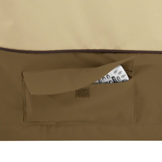 Alt view image 4 of 7 - Veranda Water-Resistant 60 Inch Outdoor TV Cover, cover for tv outside