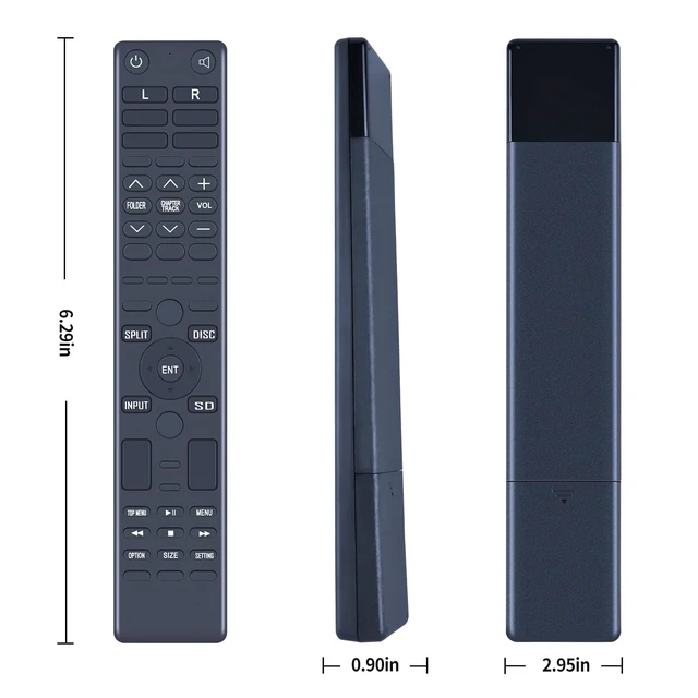 Alt view image 7 of 7 - New 86170-45030 Replacement Remote Control fit for 2015-2017 Toyota Sienna Rear DVD Entertainment System 8617045030R 8617045030L 86170-45030
