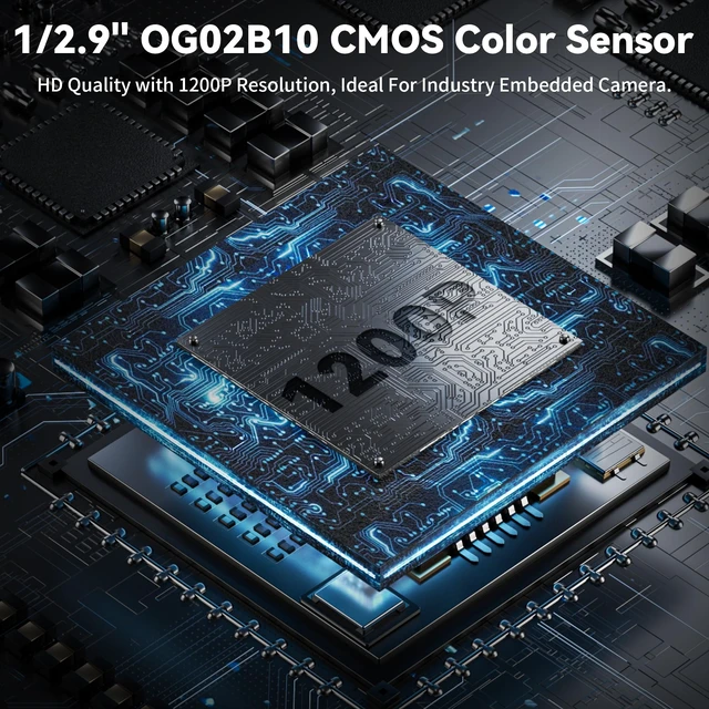 Alt view image 7 of 7 - 120fps Stereo Camera, 1200P Global Shutter USB Camera Module with Wide Angle Dual Lens, Synchronization for 3D VR Headset, 3D Printer, Motion Tracking