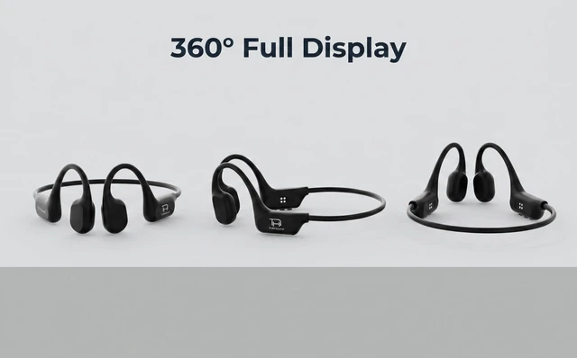 Alt view image 7 of 7 - Swimming Bone Conduction Headphones, IPX8 Waterproof, 32GB MP3 Player Swimming IPX8 Waterproof, Wireless Sport Earphones, 32GB Built-in MP3 E9 Pro Bone Conduction Headphones