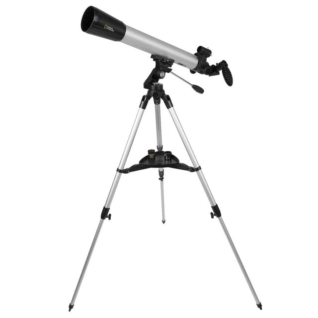 Alt view image 4 of 7 - National Geographic 70mm Telescope w/Phone Adapter Silver Carbon Fiber