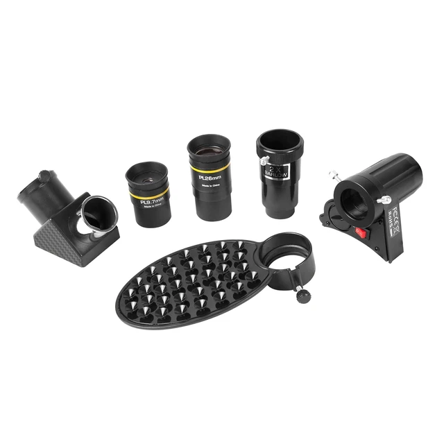 Alt view image 6 of 7 - National Geographic 70mm Telescope w/Phone Adapter Silver Carbon Fiber