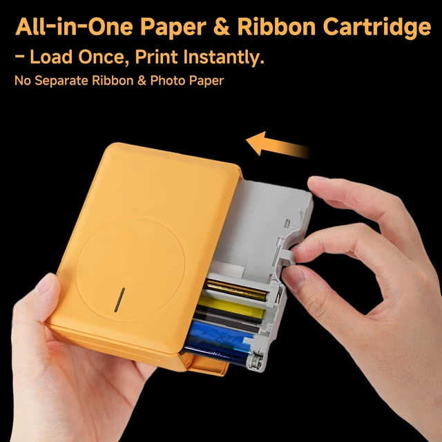 Alt view image 7 of 7 - Z5 Instant Print Camera & Photo Printer (No Bluetooth) & 10 Sheets 2.1x3.4 Photo Paper, 5 Filter Effects, LED Flash, Dye-Sublimation Tech, For Birthday/ Christmas/Travel/Party