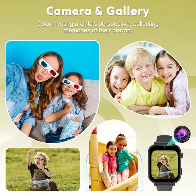 Alt view image 6 of 7 - 4G Kids Smart Watch for Boys Girls with GPS Tracker, Kid Smartwatch Phone Call SOS Video Call for Kids Birthday Gift Ages 4-12