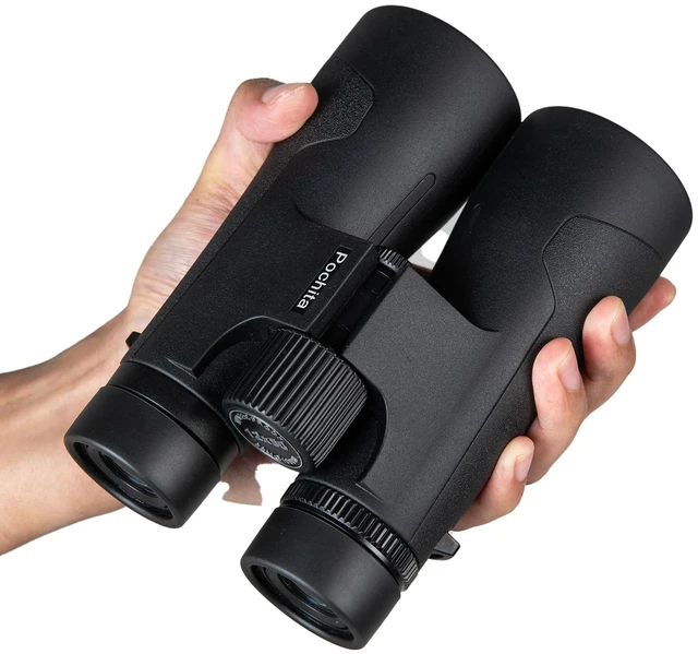 Main image of 12x50 HD Binoculars for Adults - BAK4 Prism & FMC Lens, 22mm Large Eyepiece, IPX7 Waterproof with Carrying bag & Lens Covers, High-Power Compact Binoculars for Bird Watching, Hunting, Concerts, Travel