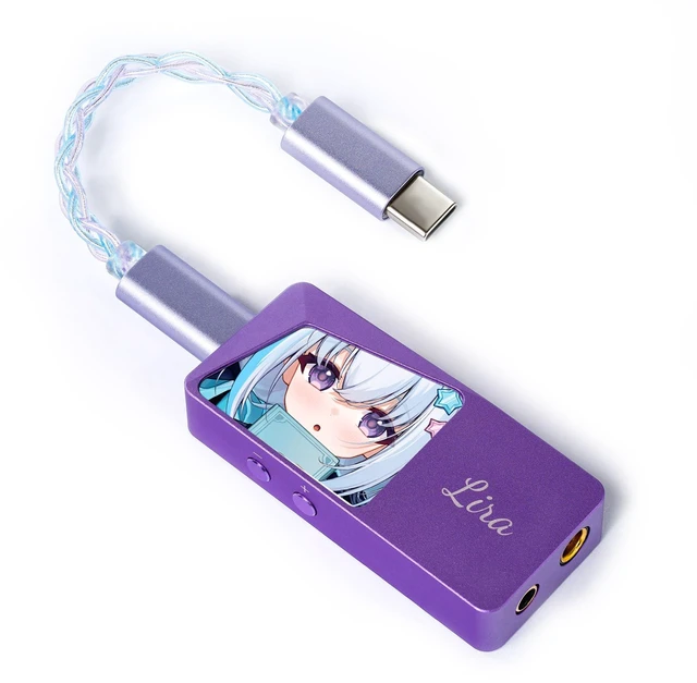 Main image of Lila Mini Portable IEM DAC, USB C in Ear Monitor Amplifier USB C to 3.5/4.4mm Output, High Res 32bit/384kHz, ES9039Q2M Chip, 300mW @ 32 Mini Audio Adapter for Phone/PC