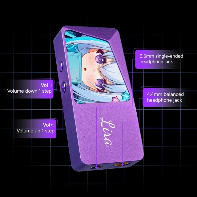Alt view image 7 of 7 - Lila Mini Portable IEM DAC, USB C in Ear Monitor Amplifier USB C to 3.5/4.4mm Output, High Res 32bit/384kHz, ES9039Q2M Chip, 300mW @ 32 Mini Audio Adapter for Phone/PC