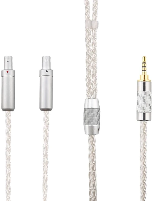 Main image of 16 Core Upgrade Replacement Cord 2.5/3.5/4.4/6.35mm Male Plug o Headphone Earphone Cable for HD800s HD800 HD820s HD820 HD8XX Dharma D1000 (2.5mm16SHD800)