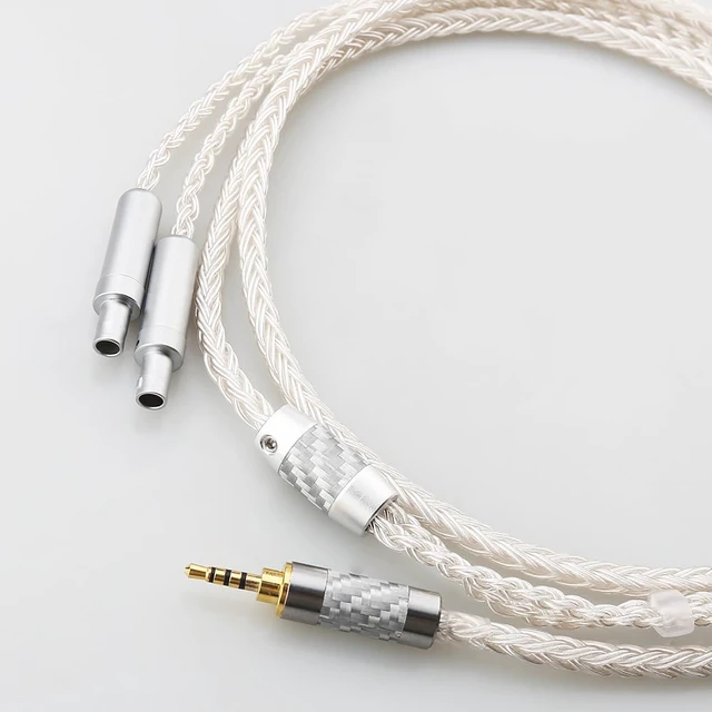 Alt view image 3 of 5 - 16 Core Upgrade Replacement Cord 2.5/3.5/4.4/6.35mm Male Plug o Headphone Earphone Cable for HD800s HD800 HD820s HD820 HD8XX Dharma D1000 (2.5mm16SHD800)