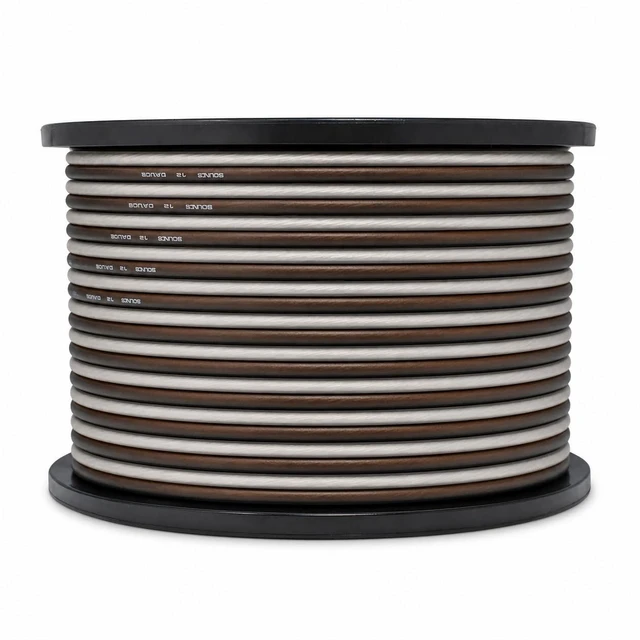 Alt view image 5 of 5 - Connected 12 Gauge 250' Speaker Wire Home/Car Spool