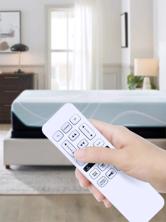 Alt view image 6 of 7 - Remote Control for Mlily,Bedtech,or Richmat HJH55/HJC18 Mattress Firm 600 or 3000 Control Box HJC18 iDealBed Custom Comfort Adjustable Bed Base