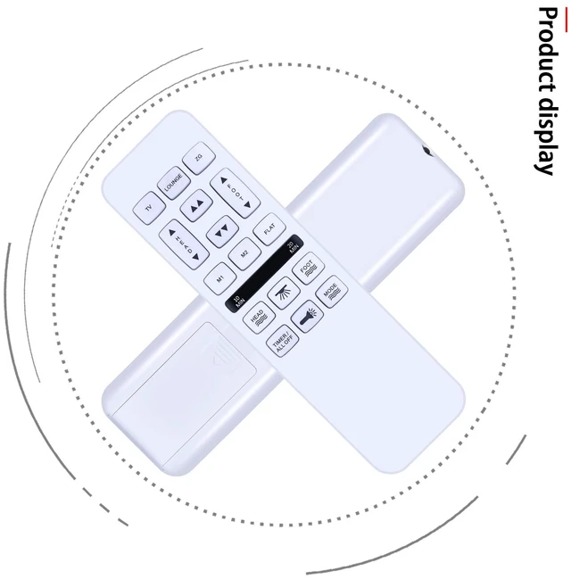 Alt view image 7 of 7 - Remote Control for Mlily,Bedtech,or Richmat HJH55/HJC18 Mattress Firm 600 or 3000 Control Box HJC18 iDealBed Custom Comfort Adjustable Bed Base