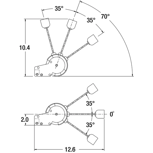 Alt view image 2 of 2 - B206401 Remote Control (Control,Remote,Non-Lkg,Composite,), Black