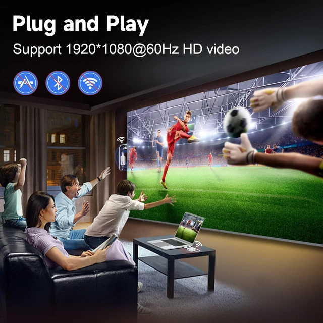 Alt view image 5 of 7 - Wireless HDMI Transmitter and Receiver 5G, Wireless HDMI Extender Streaming Video/Audio 50M/165FT Range from PC, Laptop, Camera, TV Box to Monitor, Projector, HDTV