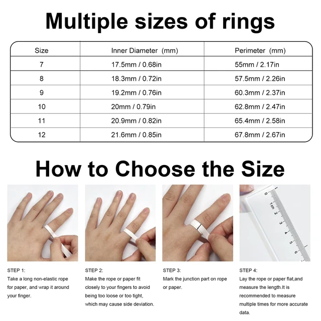 Alt view image 2 of 7 - Smart Ring for Women Men,Fitness Tracker Ring with Sleep Monitor,Heart Rate,Blood Oxygen,Steps,Calories Tracker,IP68 Waterproof Smart Rings,5-7 Days Battery Life for iOS Android,No App FeeBlack,7