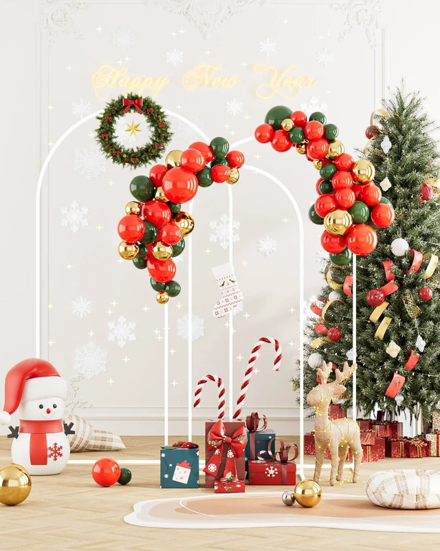 Alt view image 3 of 7 - Wedding Arch, Metal Arch Backdrop Stand, White, 7.2FT, 6.6FT, 6FT White Arch Backdrop Stand Set of 3, Balloon Arch Stand for Baby Shower, Birthday Party, Wedding Frame for Ceremony Decoration