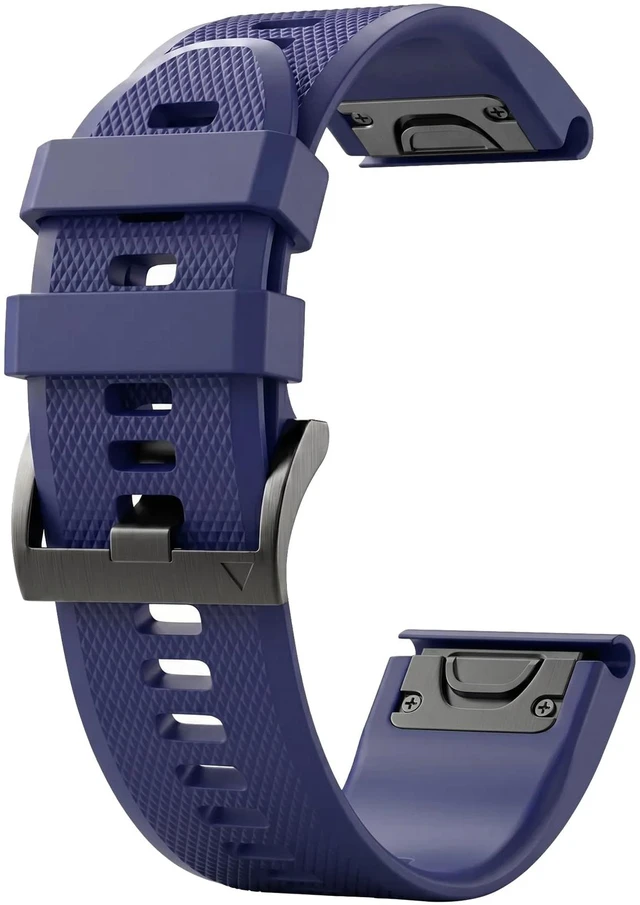 Main image of Waterproof Bands Compatible with Garmin Fenix 5 / Fenix 6 / Fenix 7 Watch Band, 22mm Soft Sports Replacement Wristbands for Fenix 8 Fenix E 47mm/Fenix 5 Plus/Fenix 6 Pro/Fenix 7 Pro