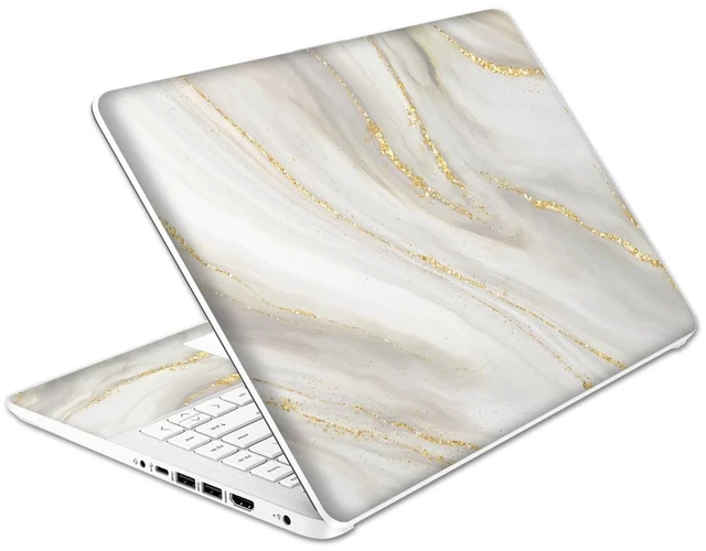 Main image of Laptop Skin Decal HP 14" - Marbling, Laptop Cover Sticker, No Cutting Required, No Bubble, Waterproof, Scratch Resistant - Including Wide Screen and Wrist Pad