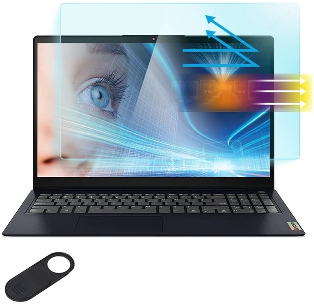 Main image of Anti Blue Light Screen Protector for 15.6" Lenovo IdeaPad 1 1i 3 3i 5 5i 15.6, IdeaPad Slim 3 3i 15.6", Yoga 7 7i 15.6, Legion 5 5i 15.6, Thinkpad 15.6, LQQ 15.6 Eye Protection UV Glare Filter