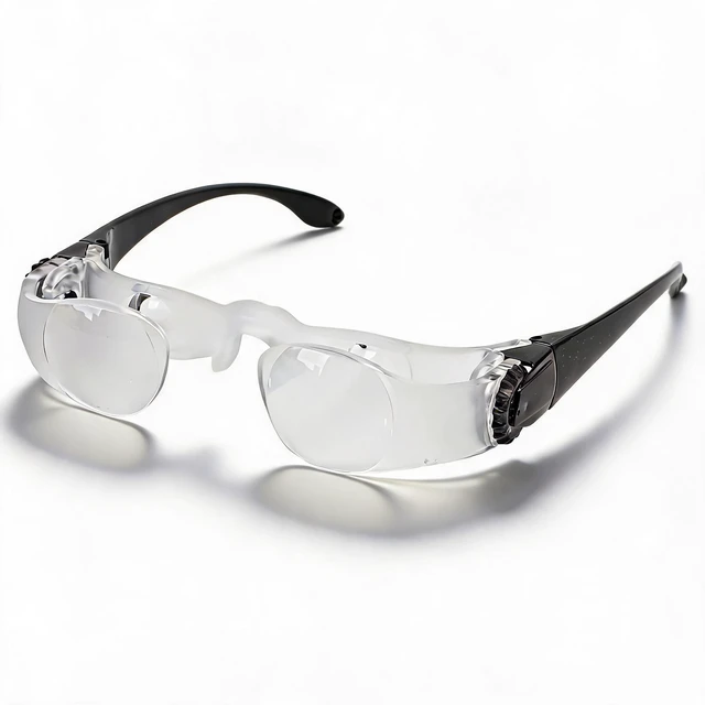Main image of Binoculars Glasses, Opera Handsfree Binocular Telescope, 4X Magnification, Adjustable Focus Distance, for Outdoor Huntings Bird Watching Fishing Concerts (Hyperopia Version)